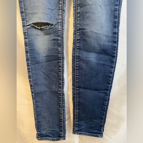 Silver Jeans  Co. Aiko High Rise Skinny Joga. Jean Medium Wash Ladies W28/L31 - Picture 9 of 12